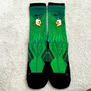 Nike Oregon Ducks Puddles socks. Brand New. No Tags. Size 8-12. Dri-Fit.
